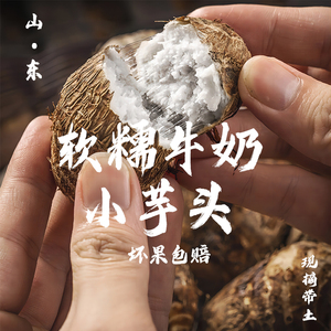 山东牛奶小芋头现挖香芋艿粉糯丝滑迷你毛芋新鲜蔬菜3/5斤