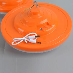 雅格产充电飞碟灯无线灯泡可充电照明夜市摆摊灯超亮家用停电l