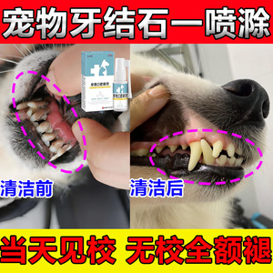狗狗牙结石软化剂去除器除口臭牙齿牙垢泰迪狗狗口腔软化清洁喷剂
