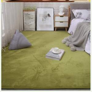 家用地毡宿舍大型榻榻米垫毛长方形布料{客厅地毯地板洋气超大垫