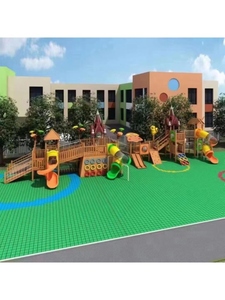 户外幼儿园玩具攀爬架儿童室外大型游乐设施游乐场设备木质攀岩墙