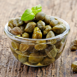 capers德国进口玛利欧醋浸刺山柑蕾水瓜柳水瓜榴酸豆沙拉配菜250g