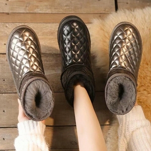 2024新款雪地靴女学生短筒短靴冬季棉鞋女靴子韩版加厚加绒鞋子潮