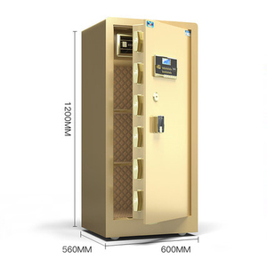 虎牌机械锁保险柜家用大重型老式手动防盗办公室商用单门保险箱1m