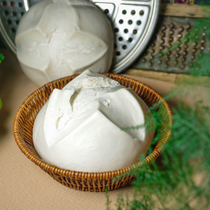 陇禾源将军馍甘肃庄浪大馒头纯手工大馍馍蒸馍大馒头360g*2个装