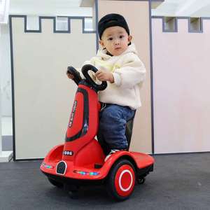 新款儿童瓦力车摩托车室内漂移可坐小孩玩具车婴幼儿充电平衡车