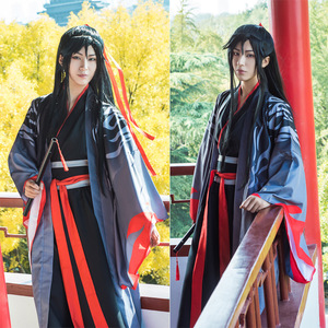 古装汉服男魔道衣服夷陵老祖魏婴魏无羡祖师古风cosplay
