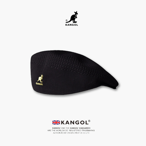 袋鼠KANGOL海外免税商场专柜代购明星同款春夏时尚潮流网眼贝雷帽