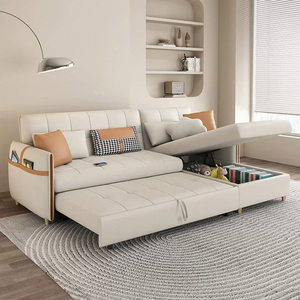BIFEI科技布沙发床折叠伸缩两用客厅多功能贵妃储物一体可睡可坐