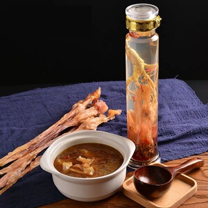 鹿筋干货条中药东北长白山梅花鹿鹿筋粉整根煲汤泡酒滋补养生壮骨