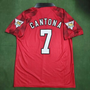 95-96赛季红魔球衣坎通纳cantona贝克汉姆beckham长/短袖足球服套