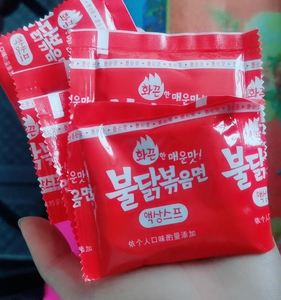 新日期超辣火鸡面酱料30包-5包辣椒酱干拌面酱韩国口味火鸡面料包