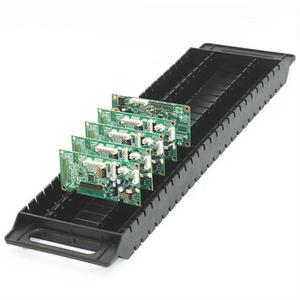 防静电元件盒PCB电路板存放防静电条托盘电路板支架周转箱ESD插盘