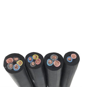 敏达(minda)YC3*10+2*6平方电线电缆国标重型橡套电缆3+2芯多股软
