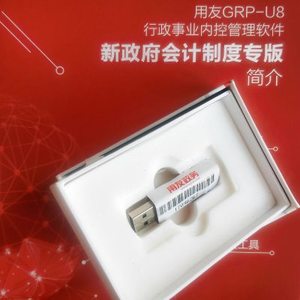 正版用友政务GRP-U8 B版行政事业单位财务管理凭证报表软件加密狗