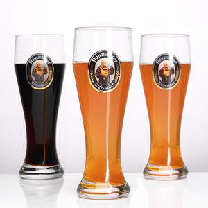 德国教士啤酒杯范佳乐精酿啤酒杯小麦杯瓦伦丁无铅大容量无铅玻璃