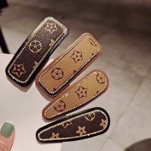 适用lv复古发夹刘海夹碎发气质侧边发卡小众时尚bb夹夹子日韩头饰