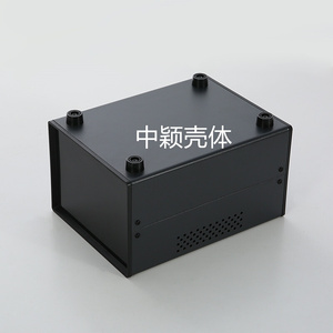 160*150金属壳体DIY电源控制箱 设备电子仪表铁外壳 塑料面板