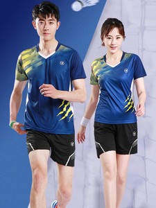 官网新款羽毛球服套装速干女短袖排球网球乒乓球衣男款夏季运