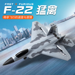 FX922遥控飞机四通道F22战斗机固定翼滑翔机电动航模特技飞行飞机