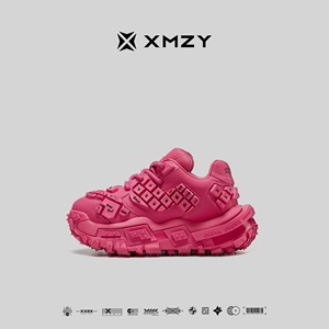 XMZY2024新款原创“键盘侠系列”嘻哈街头风设计厚底老爹鞋男女款