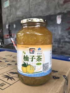 韩国金香蜂蜜柚子茶1kg柚子酱 金香柚子茶柚子蜜包邮
