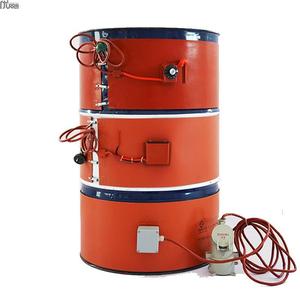 200L硅橡胶油桶加热带伴热带防冻可调温全桶电热带煤气罐加热器