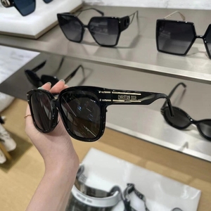 代购Dior迪奥墨镜男女SIGNATURE S7全框方形遮阳情侣开车太阳眼镜