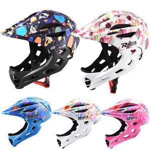 迪卡侬儿童头盔自行车CE检测平衡车滑板车男孩轮滑全盔女童护具骑