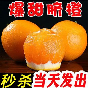 重庆奉节脐橙纽荷尔福本孕妇新鲜带叶现摘水果橙子10斤包邮