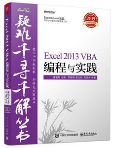 正版图书 疑难千寻千解丛书 Excel 2013 VBA编程与实践 罗刚君，