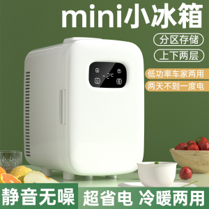 迷你小冰箱mini小冰柜宿舍用出租房冷藏母乳药品一人学生小型冰柜