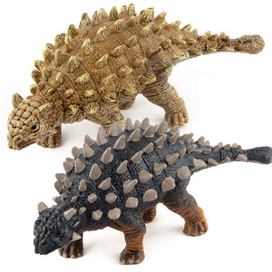 跨境货源恐龙模型玩具PVC实心塑胶美甲龙摆件手办摆件模型玩具