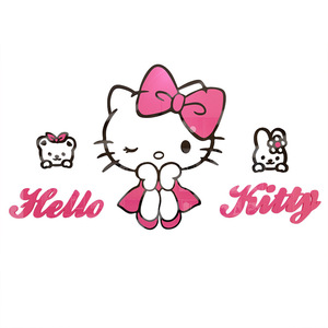 哈喽kt猫装饰卧室