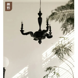 法式moooi复古断臂设计个性吊灯客厅卧室餐厅高档复刻原版蜡烛灯
