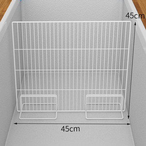 冰柜隔断分格加高62cm家用冷柜隔板小冰柜内置速冻食品分区分格架