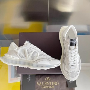 Valentino/华伦天奴 24春夏新款男鞋透气气垫迷彩男士厚底运动鞋