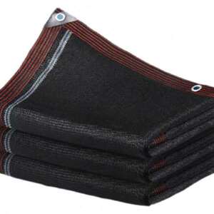 遮阳网加厚加密防晒网隔热遮阴庶阳太阳网黑网抗老化货车车棚阳台