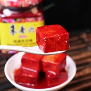 东北特产朱老六红腐乳红方大块腐乳豆腐手工涮火锅蘸料腐乳汁300g