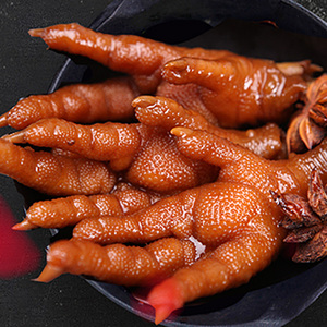 鸡爪卤味五香不辣
