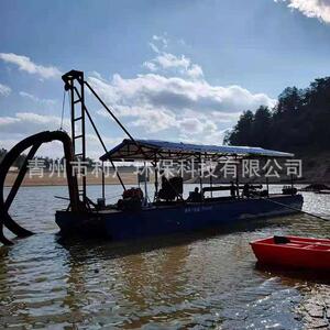 射吸式抽沙船 河道湖泊大小型抽沙设备 吸沙采砂船抽砂船厂家