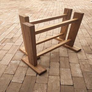 实木桌腿桌脚大板桌架餐桌腿木质脚方形架家用老榆木桌子架子厂家