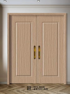 定制双开木门环保生态木门强化复合实木门室内卧室门办公室免漆门
