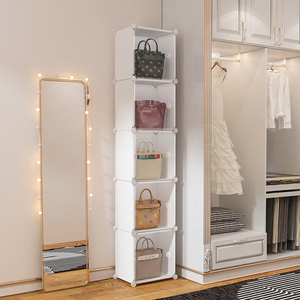 包包收纳柜子挂袋神器墙挂式放奢侈品包置物架子衣柜家用门后防尘