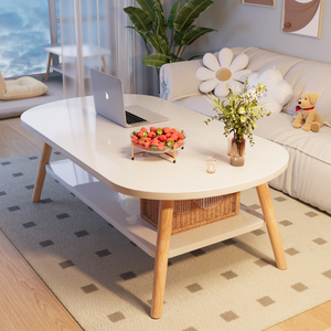 茶几小户型客厅家用沙发茶桌简约现代出租屋用新款圆桌卧室小桌子