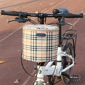 儿童自行车车筐前置款车篓菜篮可拆卸山地车捷安特爱玛专用前车筐