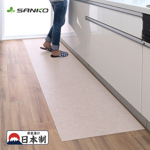 日本进口SANKO厨房地垫防滑防油地毯防水家用可擦免洗脚垫新款