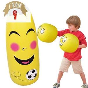 。加厚耐磨充气不倒翁玩具宝宝健身大号吹气球儿童拳击沙袋小孩玩