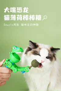 抖音网红宠物逗猫棒机器人棒棒糖猫咪玩具创意狗狗用品猫薄荷棒