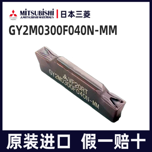 三菱槽刀片GY2M0300F040N-MM VP20RT MS 0500H040/040G020